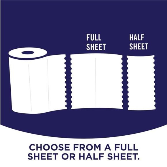 Pick-A-Size® Paper Towels, 24 Double Rolls = 48 Regular Rolls - Picture 4 of 6